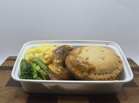 Beef and Onion Pie Meal
