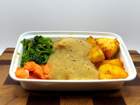 Chicken and Gravy With Vegetables