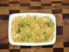 Chicken and Broccoli with Cheese Sauce on Rice